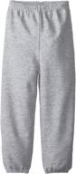 ultimate comfort and sustainability: hanes boys' eco smart pant logo