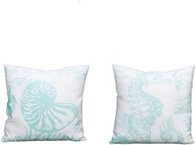 img 1 attached to Beachcombers SS BCS 02828 Floor Pillows White