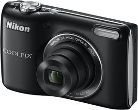 img 3 attached to 📸 Nikon COOLPIX L26 16.1 MP Digital Camera - 5x Zoom NIKKOR Glass Lens - 3-inch LCD Display (Black)