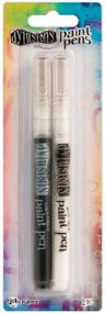 img 1 attached to 🎨 Ranger DYD50902 Dyan Reaveley's Dylusions Paint Pens - Vibrant 2-pack for Artistic Coloring & Craft Projects