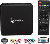 📷 clearclick hd capture box platinum - превосходное устройство для записи и потоковой передачи видео для hdmi, rca, av, vga, ypbpr, vhs, vcr, dvd, видеокамер, hi8. логотип