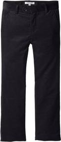 img 2 attached to 👖 Isaac Mizrahi Big Boys' Slim Fit Corduroy Pants: Classy Comfort for Your Fashionable Youngster