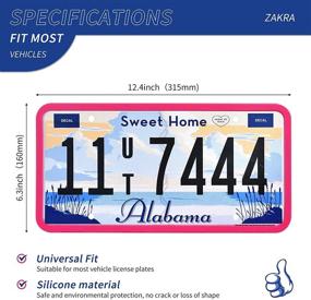 img 2 attached to ZAKRA License Plate Frame