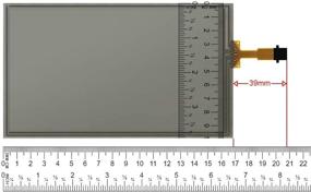 img 3 attached to 📱 Highly Responsive 7-Inch Touch Screen Digitizer for Toyota Prius 2010-2011 E7022 JBL Navigation - Model LQ070T5GA01