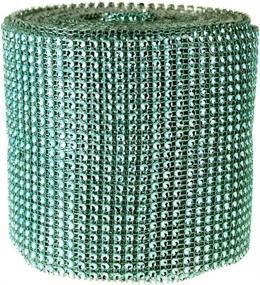 img 1 attached to Homeford FQJ00000A692MNGR Ribbon 4 Inch Green