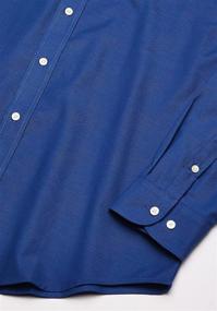 img 1 attached to 👕 Chaps Sleeve Oxford Button Down Dress Boys' Clothing: Top-tier Tops, Tees & Shirts