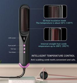 img 3 attached to Straightener Straightening Settings Anti Scald Professional