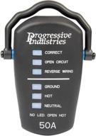 ⚡ rrt-50 rv receptacle tester by progressive industries - 50 amp logo