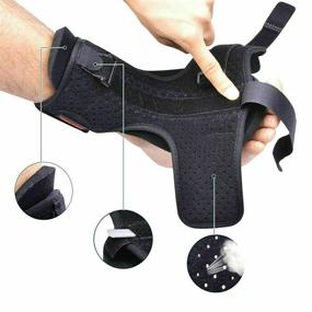 img 1 attached to 🌿 2021 Upgraded Adjustable Plantar Fasciitis Night Splint: Effective Relief for Foot Drop, Ankle Pain, and Tendonitis