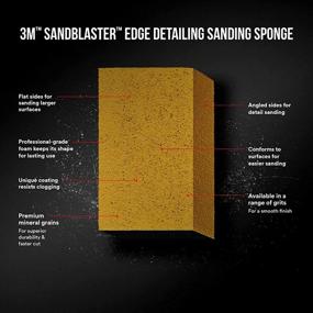 img 3 attached to 3M SandBlaster Sanding Sponge 100 Grit