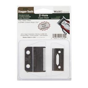 img 3 attached to Wahl Professional 5 Star Series Cordless Magic Clip 2-Hole Stagger-Tooth Clipper Blade for Barbers and Stylists - Model 2161