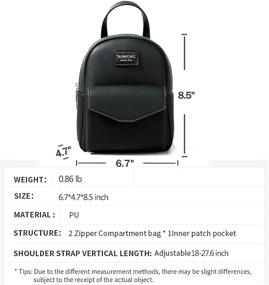 img 3 attached to 👜 Aomiduo Crossbody Shoulder Handbag: Stylish women's backpack with integrated wallet