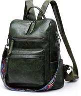 🎒 stylish fashion backpack satchel: women's handbags, shoulder bags, wallets, and satchels logo