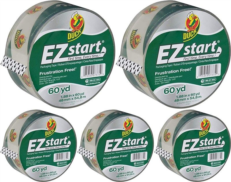 duck brand start packaging tape 로고