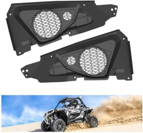 img 4 attached to 🔊 KIWI MASTER Панели передних динамиков для Polaris RZR XP 1000 900 S XC Turbo (2014-2020) - Улучшите свой RZR звуковой опыт!