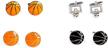 mrcuff basketball basketballs cufflinks presentation logo