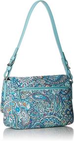 img 3 attached to Vera Bradley Iconic Shoulder Signature Women's Handbags & Wallets