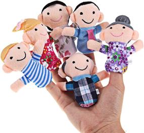 img 1 attached to 🤡 Engaging Finger Puppets for Entertaining Toddlers during Playtime