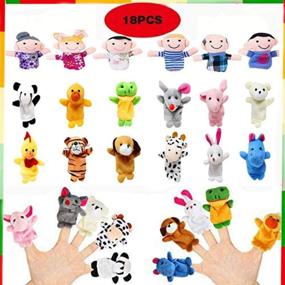 img 4 attached to 🤡 Engaging Finger Puppets for Entertaining Toddlers during Playtime