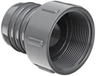 spears 1435 series pvc tube fitting, schedule 40 adapter, gray, 1-1/4&#34; barbed x npt female connector логотип