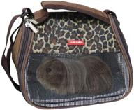portable breathable guinea pig carrier bag - ideal for outings with guinea pigs, hedgehogs, squirrels, chinchillas, and similar sized animals logo
