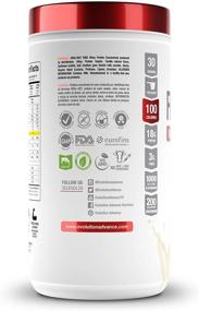 img 3 attached to 🥛 Эволюция Advance Fit & Slim Blend – Белок молока травяного кормления с глюкоманнаном и инулиновым волокном – высокий уровень белка и волокна – чистый, одобренный для кето – не ГМО и подслащенный стевией – 2 фунта (Ваниль)