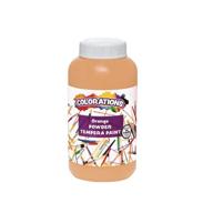 🍊 vibrant and versatile: colorations cptor powder tempera in 1 lb. orange logo