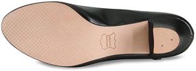 img 1 attached to Danshuz Tap Queen Mary Janes: Premium Leather Dance Shoes for Women