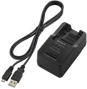 img 2 attached to 🔌 Sony BCTRX Battery Charger: Black Charger for X/G/N/D/T/R and K Series Batteries