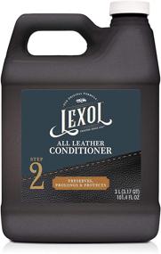 img 4 attached to 👞 Lexol Leather Conditioner 3 Liters - Trusted Leather Care for Car Leather, Furniture, Shoes, Bags & Accessories since 1933