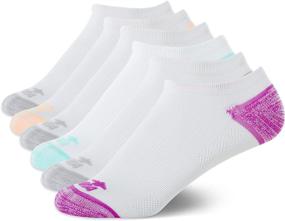 img 4 attached to 🧦 Avia Women's Pro Tech Performance Moisture Wicking Athletic No Show Socks - 6 Pack: Stay Dry and Comfortable for Ultimate Performance