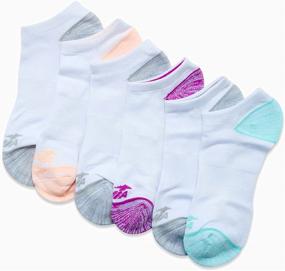 img 3 attached to 🧦 Avia Women's Pro Tech Performance Moisture Wicking Athletic No Show Socks - 6 Pack: Stay Dry and Comfortable for Ultimate Performance