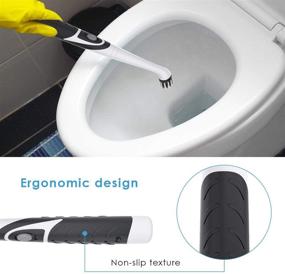 img 3 attached to 🧼 Efficient Cleaning made Easy with FAMKIT Electric Oscillating Power Scrubber Brush for Bathroom and Kitchen