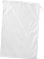 🧺 white whitmor mesh laundry bag - 6154-111 логотип