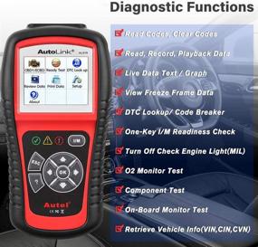 img 3 attached to 🔧 Autel AutoLink AL519 OBD2 Scanner Enhanced Mode 6 Car Diagnostic Tool Check Engine Code Reader CAN Scan Tool, Upgraded Version of AL319 with Improved SEO