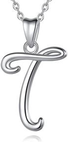 img 4 attached to EUDORA Sterling Silver Initial Necklaces: Personalized Gifts for Women, Sisters, and Mothers - 26 Letters to Choose From!