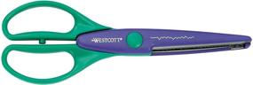 img 1 attached to Westcott Inch Craft Deckle Scissor