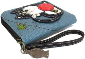 img 2 attached to 🐱 Chala Fat Cat Wristlet Wallet - Ideal Gift for Cat Lovers and Cat Moms