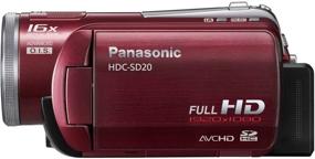 img 1 attached to Panasonic HDC SD20 Flash Camcorder Red