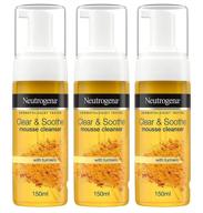 neutrogena clear soothe mousse cleanser logo