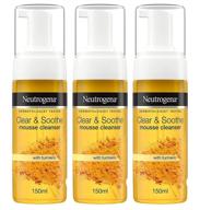 очиститель neutrogena clear soothe mousse логотип