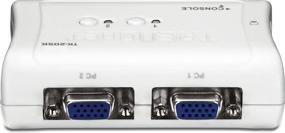 img 1 attached to TRENDnet 2 Port Switch Cable TK 205K