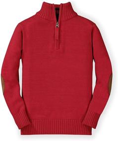 img 4 attached to Henry Sleeve Pullover Sweater for Boys' Clothing - Optimized for Sweaters