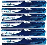 🧴 oranurse 50ml unflavoured toothpaste (pack of 6) - dentist recommended oral care solution logo
