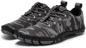 img 3 attached to Racqua Running Minimalist Barefoot Trekking Men's Shoes and Athletic