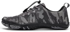 img 2 attached to Racqua Running Minimalist Barefoot Trekking Men's Shoes and Athletic