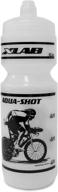 aqua shot racing bottle by xlab: enhance your performance on the track! logo