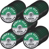 high-quality 50-pack 4 1/2 inches x 1/16 inches x 5/8 inches cut off wheels - ideal for precise ferrous metal and stainless steel cutting logo