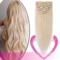 extensions straight standard machine hairpieces logo