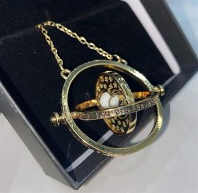 img 2 attached to Hermione's Time Converter Hourglass Necklace: Exquisite Women's and Girls' Alloy Jewelry